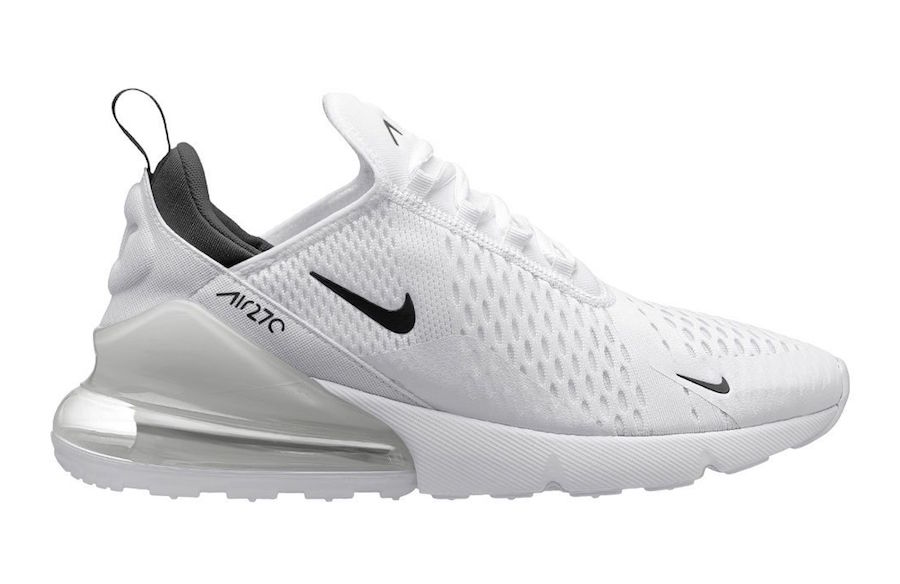 nike air max 270 gray and white