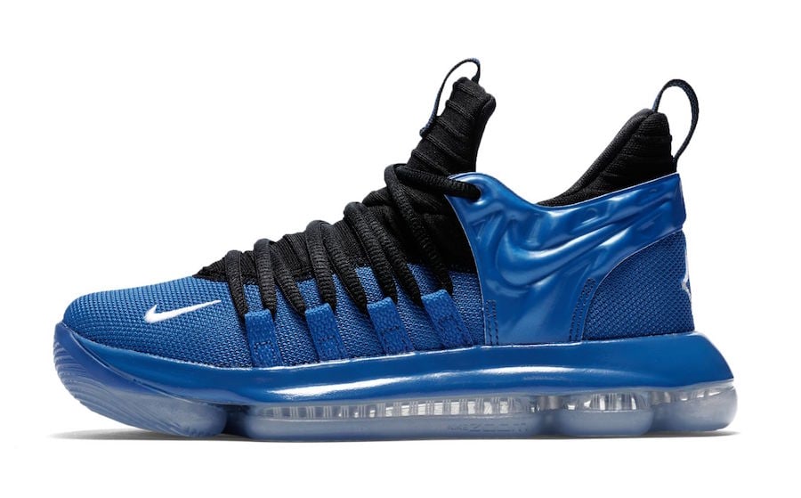 Nike KD 10 Royal Foamposite AJ7220-500​