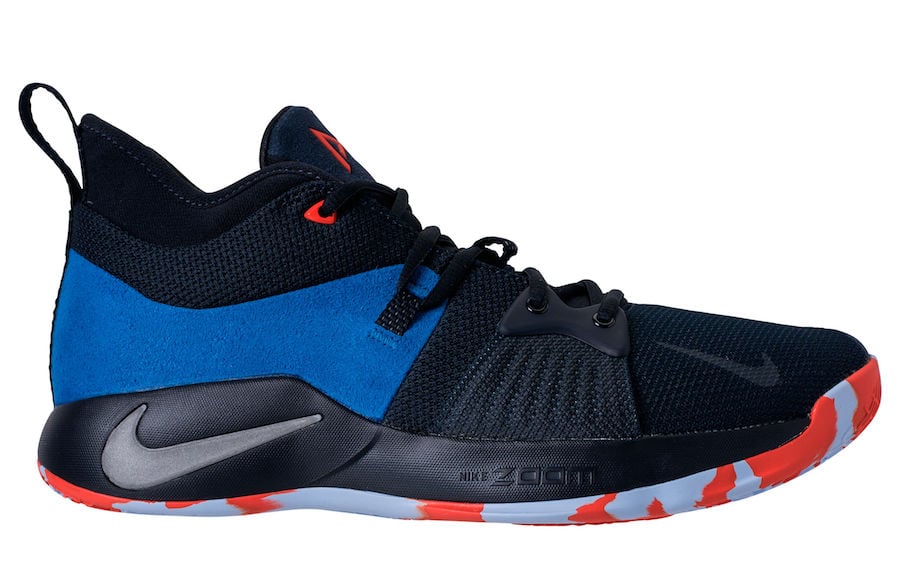 Nike PG 2 OKC Home AJ2039-400 Release Date
