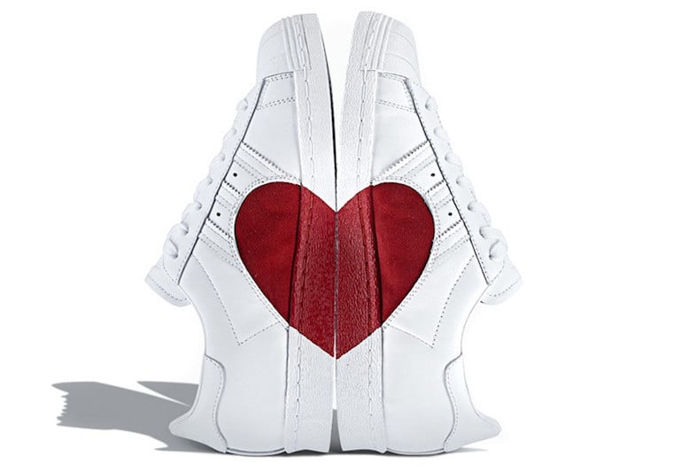 adidas superstar valentine's day