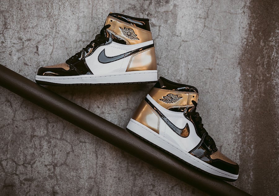 Air Jordan 1 Gold Toe Release Date Info