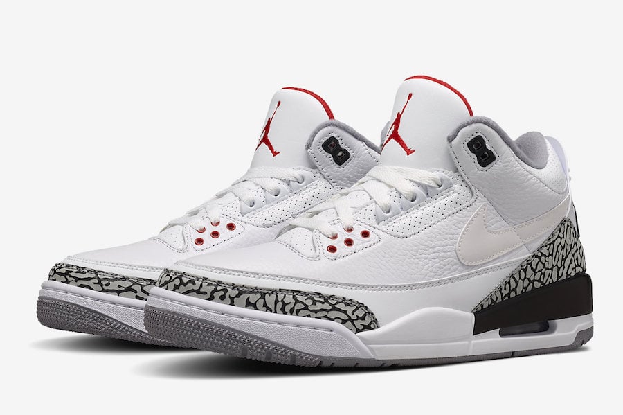 Air Jordan 3 JTH Tinker White Cement 