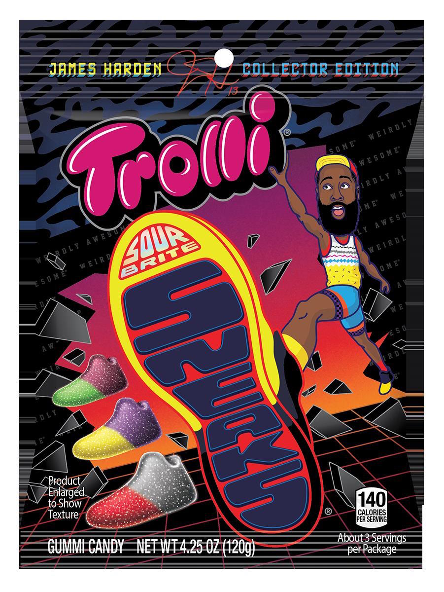 James Harden Trolli Sour Brite Sneaks Candy