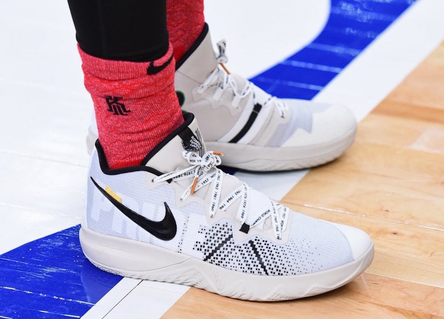 Kyrie Irving Spotted in New Budget Nike Zoom Signature Shoe
