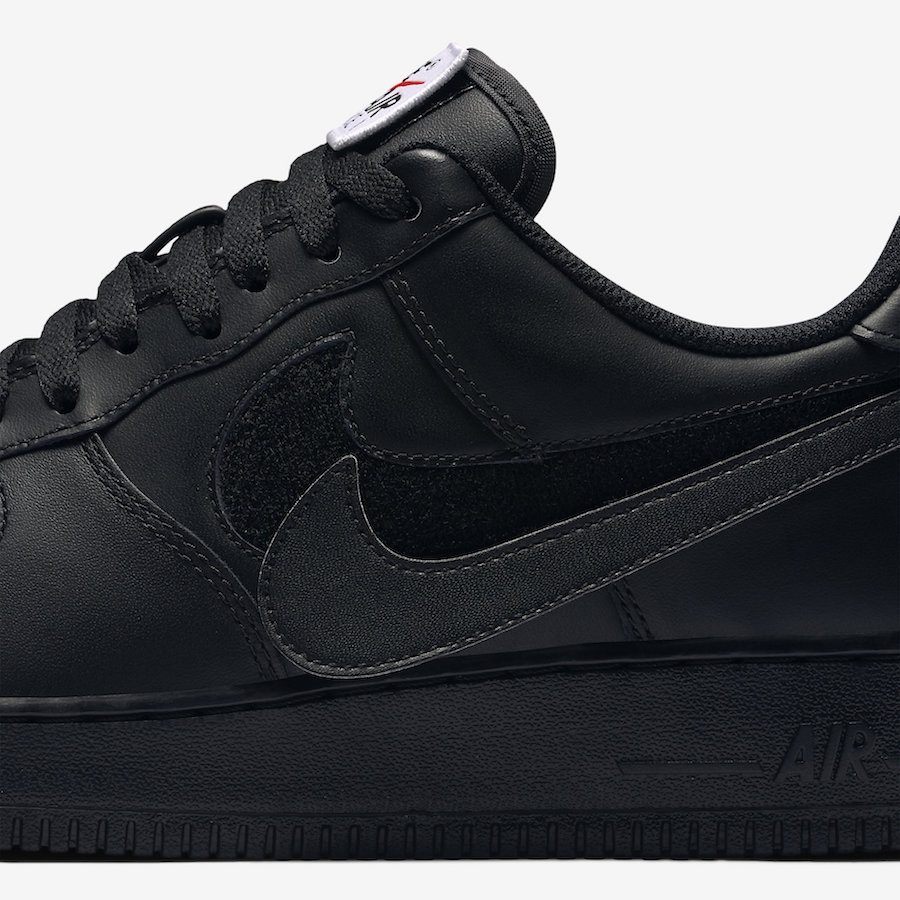 Nike Air Force 1 Swoosh Pack Black AH8462-002