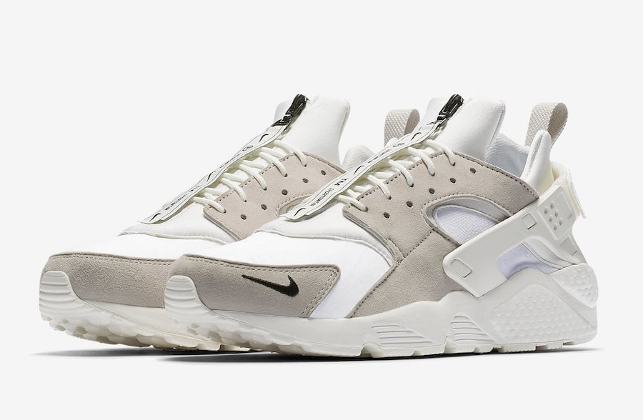 nike huarache full white