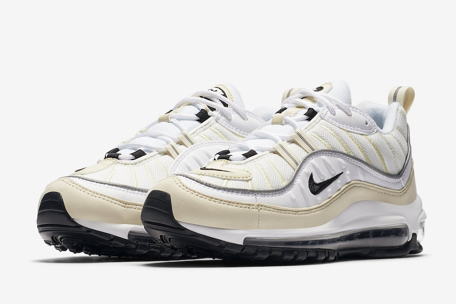 air max 98 cream white