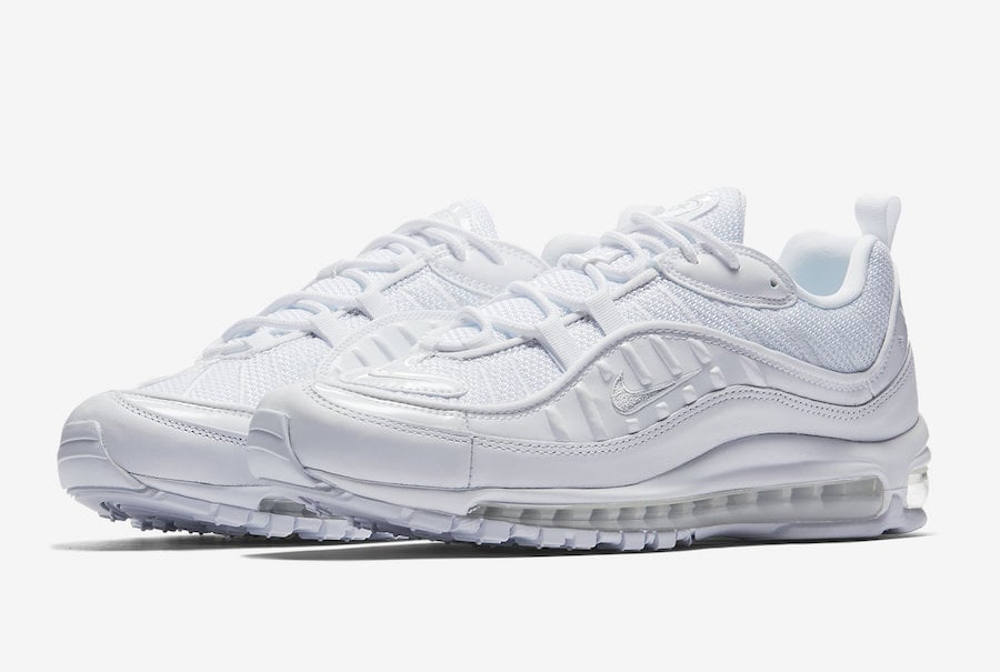 Nike Air Max 98 Triple White 640744-106