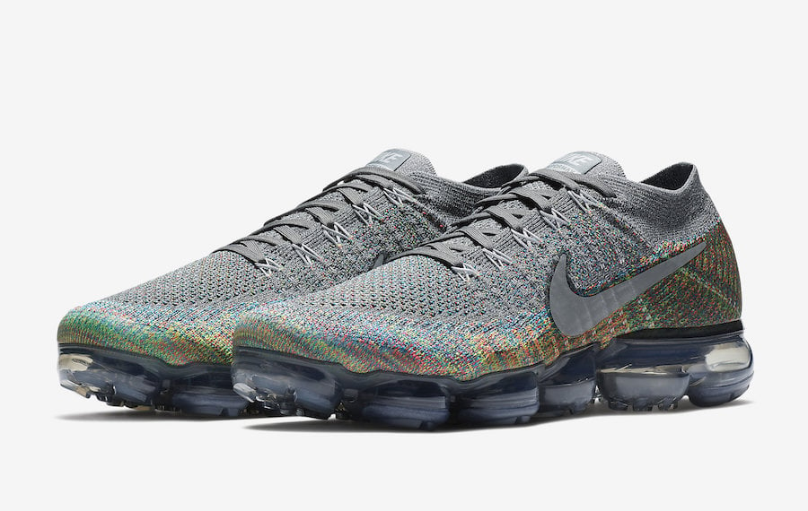 Nike Air VaporMax Grey Multi-Color 849558-019