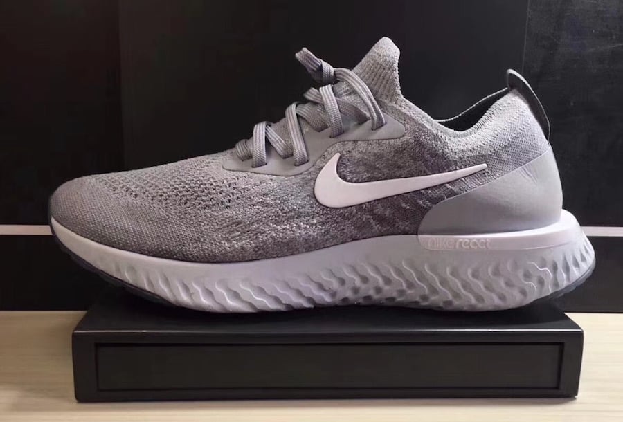 Nike Epic React Flyknit Coming Soon in Grey
