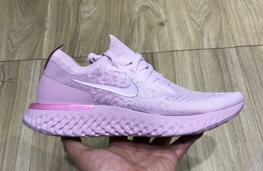 nike epic react flyknit pink matcha