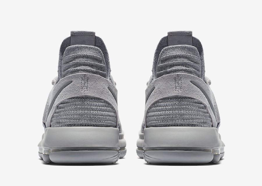 Nike KD 10 Wolf Grey Cool Grey 897815-007