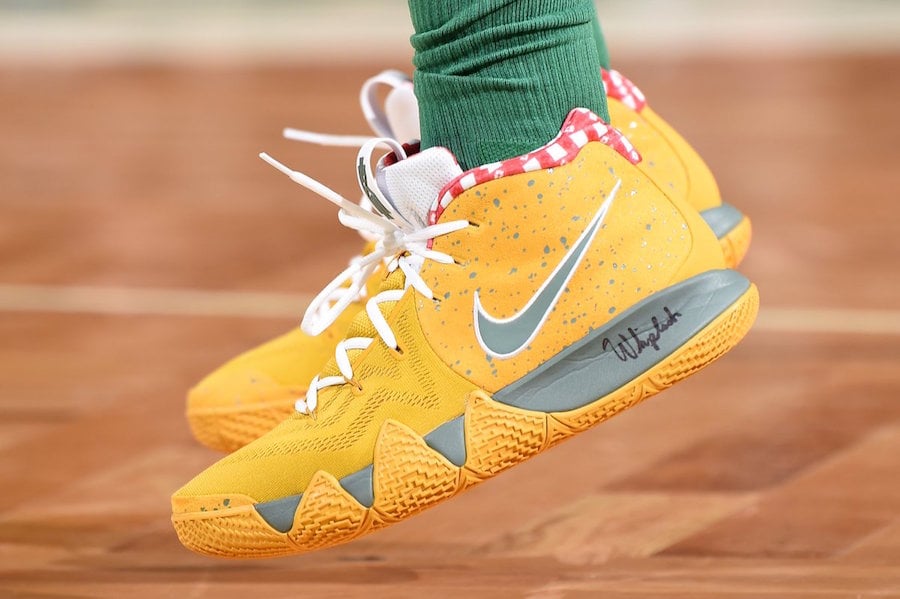 Nike Kyrie 4 Yellow Lobster