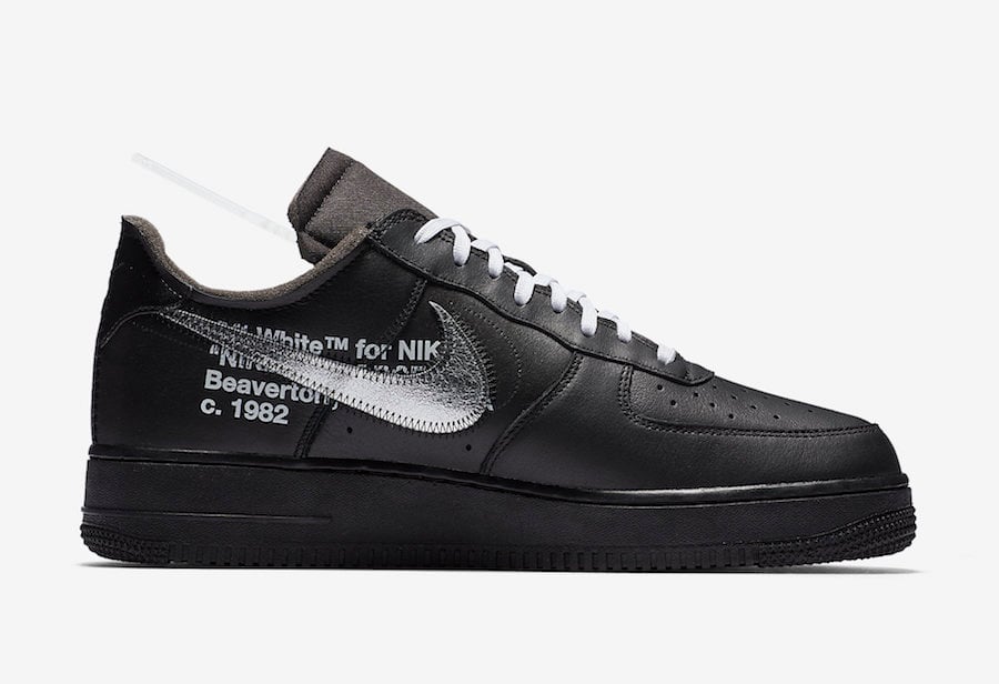 Off-White Nike Air Force 1 Low Black AV5210-001 Release Date Info