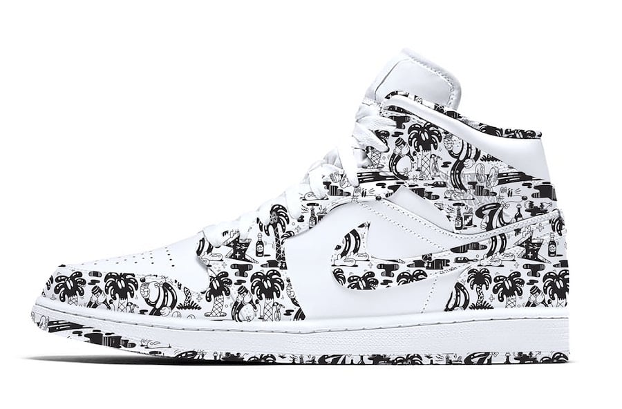 air force 1 jordan collab