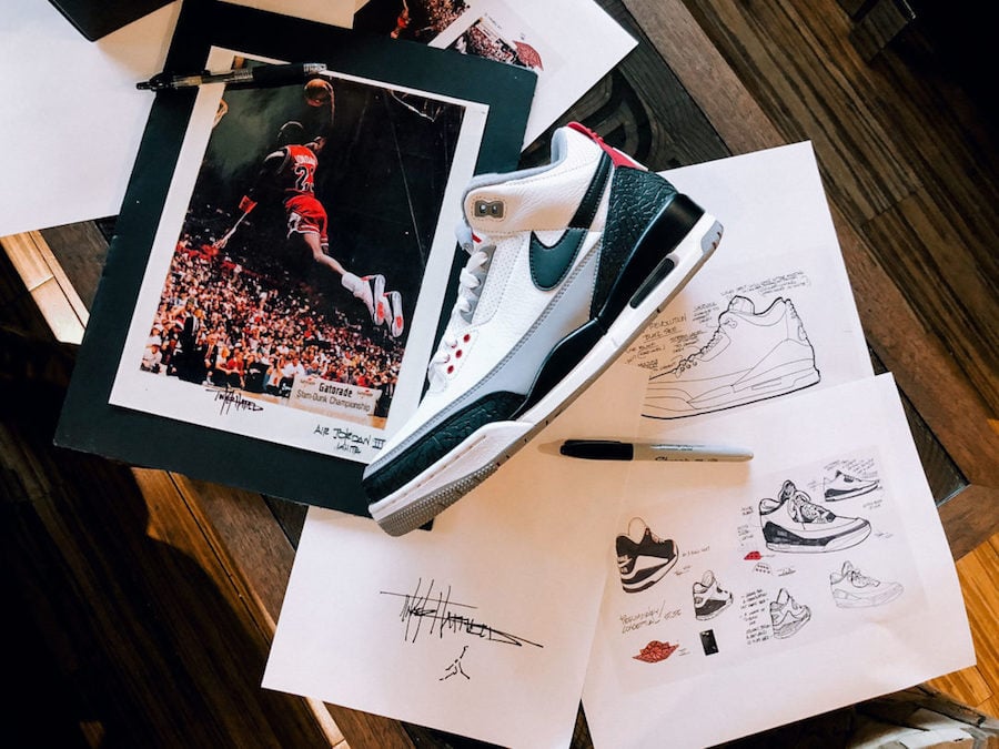 Tinker Hatfield Air Jordan 3 History Info