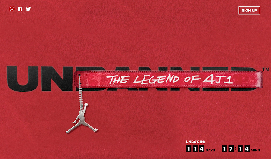 Unbanned Legend Air Jordan 1 2018