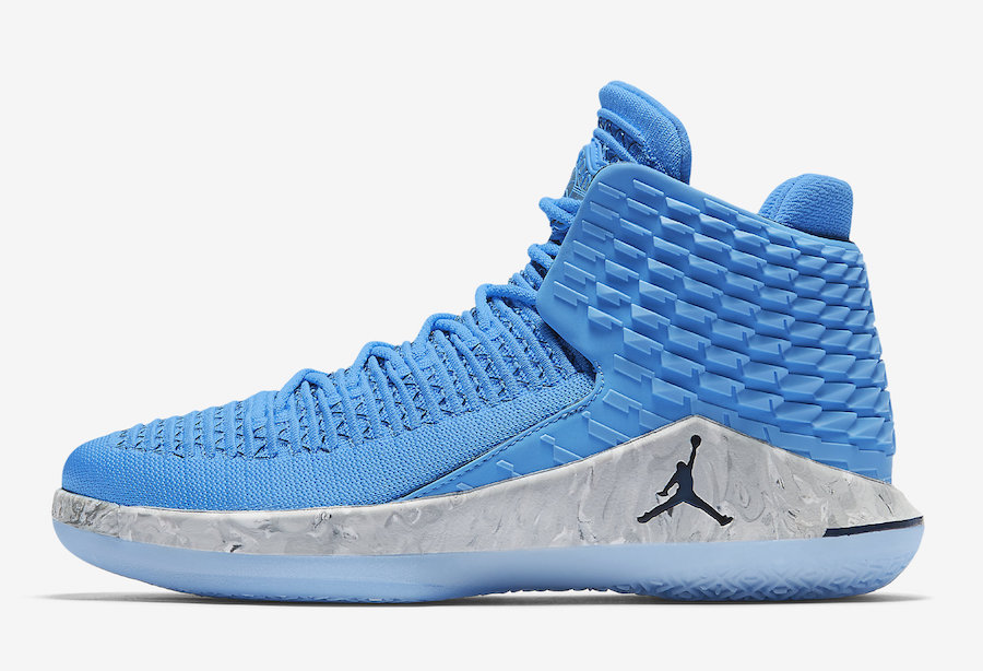 UNC Air Jordan 32 Tar Heels