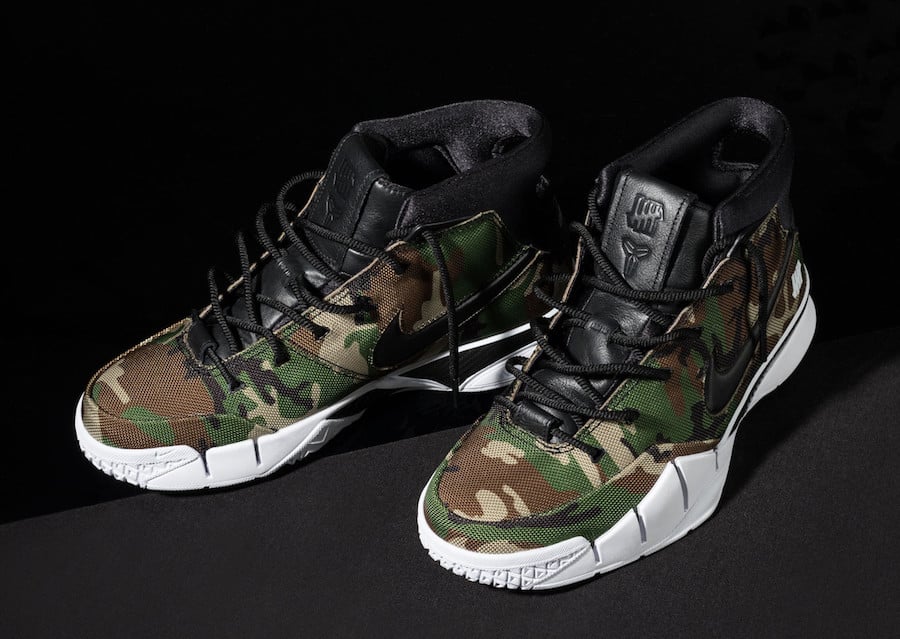 Undefeated Nike Kobe 1 Protro Camo Release Date