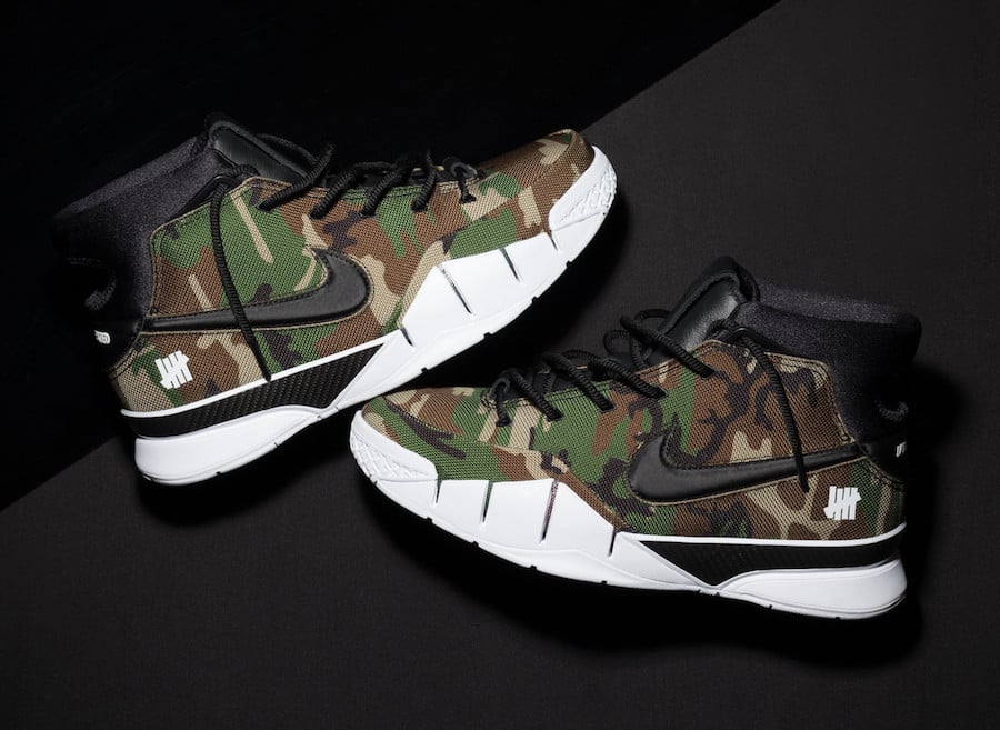 Undefeated Nike Kobe 1 Protro Camo Release Date