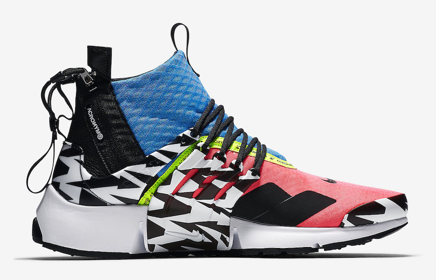 Acronym Nike Air Presto Mid Racer Pink Photo Blue Release Date Info