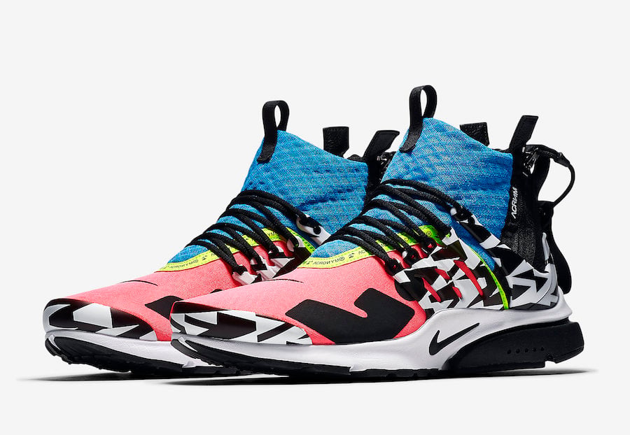 Acronym x Nike Air Presto Mid ‘Racer Pink’ Official Images
