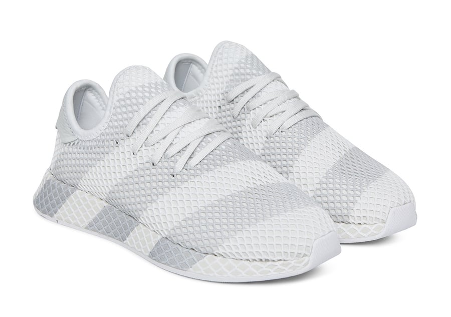 adidas Deerupt in White and Grey