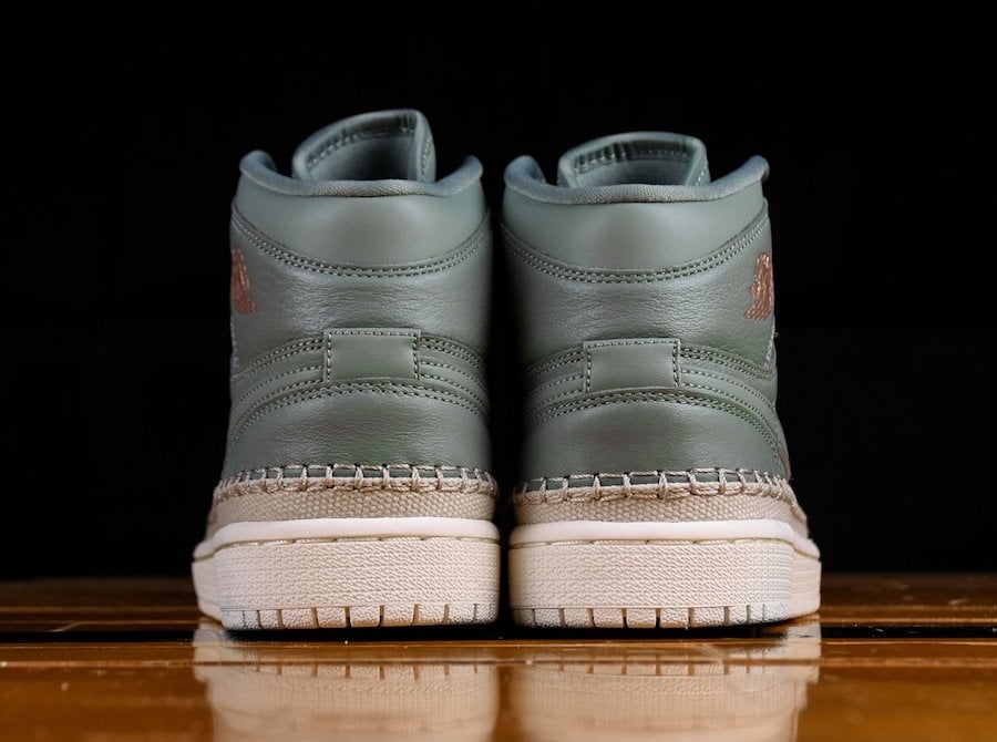 Air Jordan 1 High Premium Grey Green AH7389-315