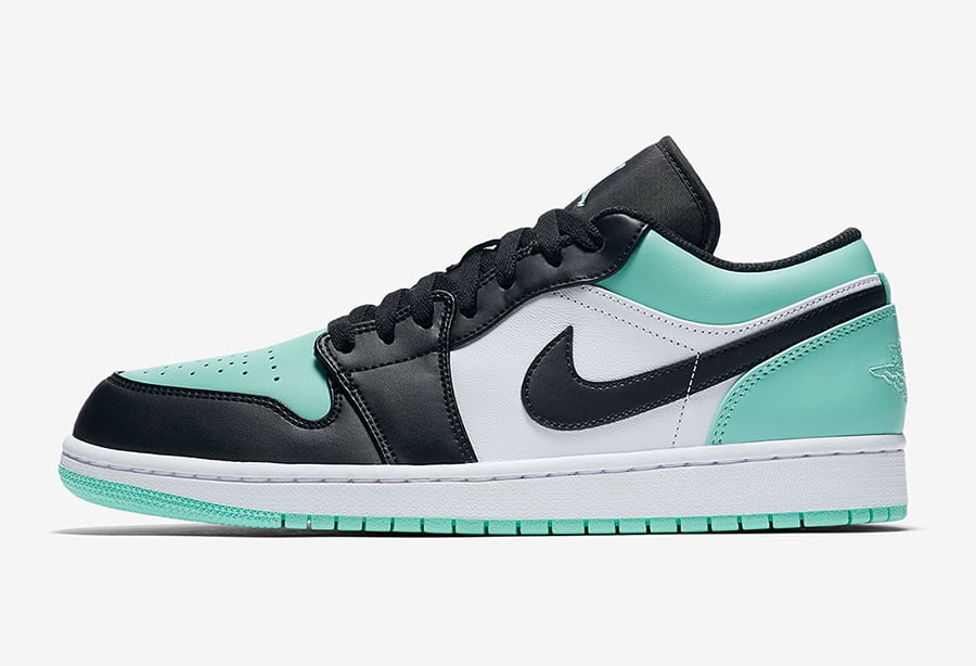 air jordan 1 low tiffany black toe