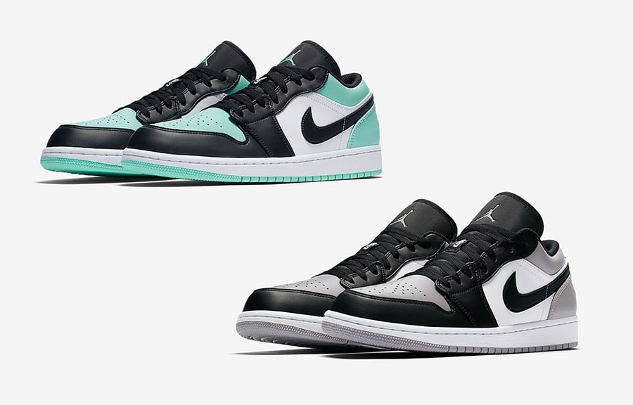 Air Jordan 1 Low Emerald 553558-117 