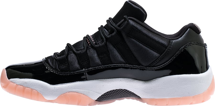 Air Jordan 11 Low Retro GS Black Bleached Coral White 580521-013