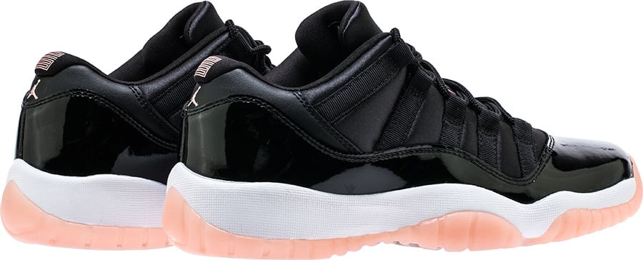 Air Jordan 11 Low Retro GS Black Bleached Coral White 580521-013