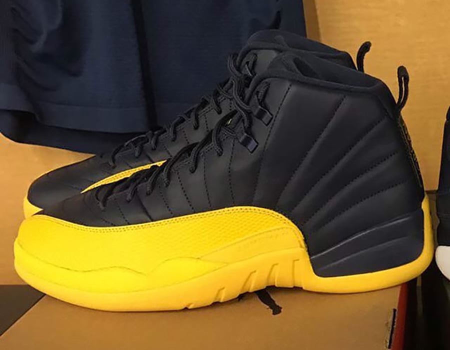 jordan 12 michigan release date