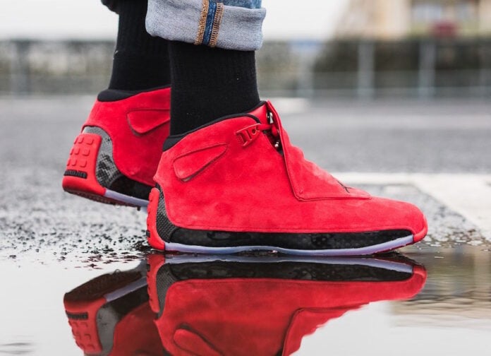 jordan 18 toro on feet