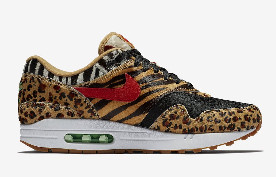 atmos Nike Air Max 1 Animal Pack AQ0928-700 Release Date