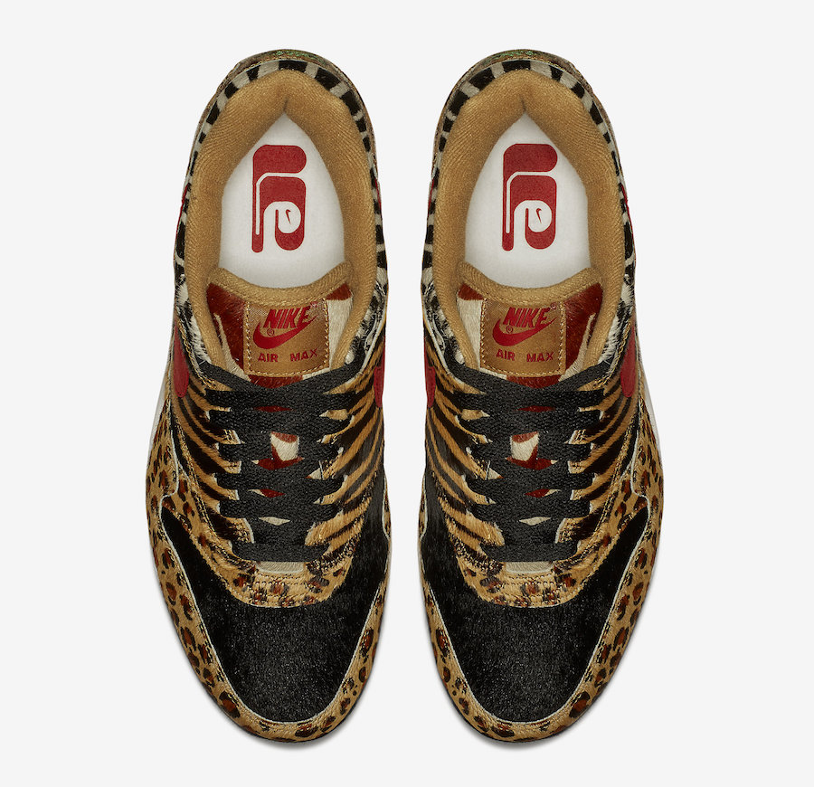 atmos Nike Air Max 1 Animal Pack AQ0928-700 Release Date