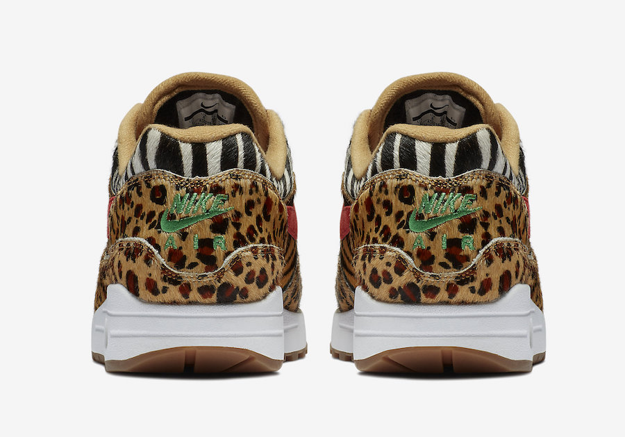 atmos Nike Air Max 1 Animal Pack AQ0928-700 Release Date