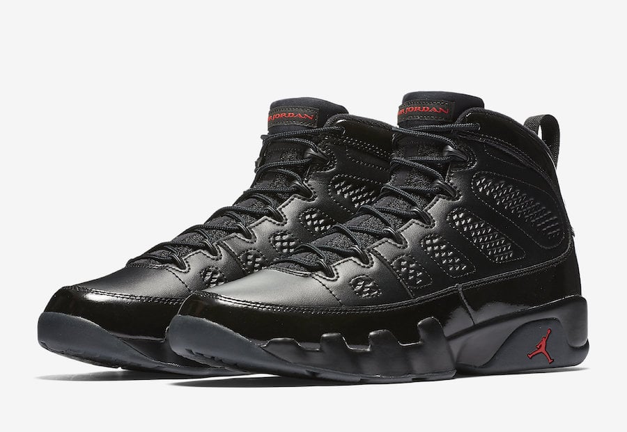 air jordan retro 9 black and red