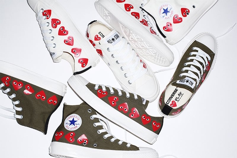 COMME des GARCONS PLAY Converse Chuck Taylor All-Star Collection