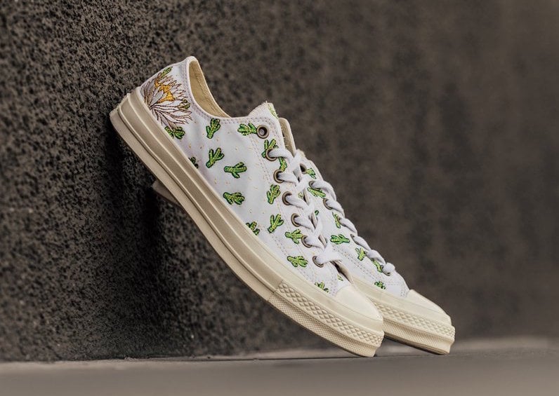 converse cactus embroidery