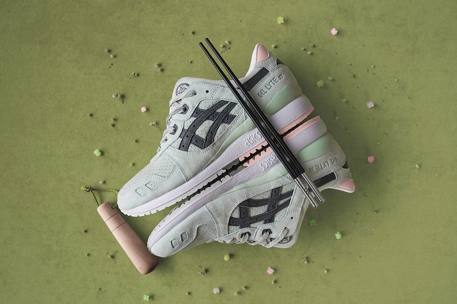 END Asics Gel Lyte III Wasabi Release Date