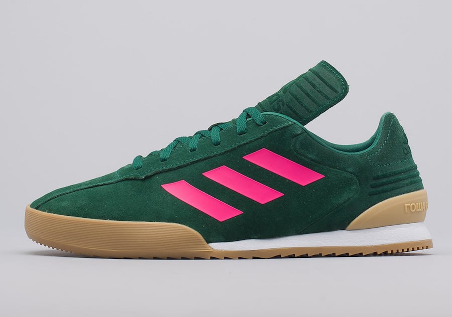 Gosha Rubchinskiy adidas Copa Burgundy Green