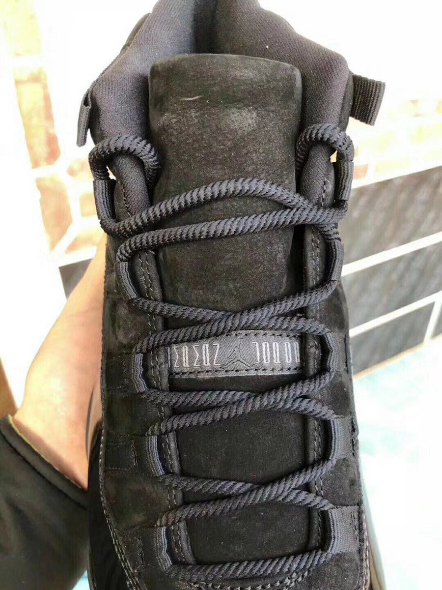 Jordan 11 Blackout Prom Night 378037-005