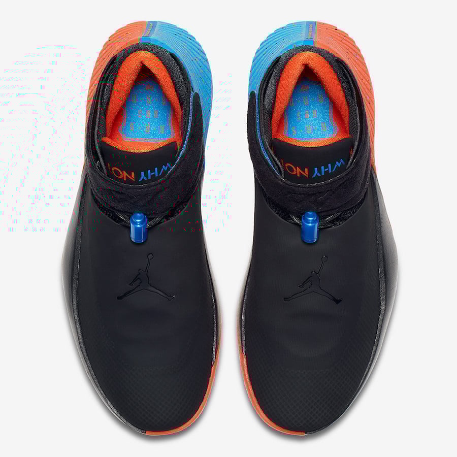 Jordan Why Not Zer0.1 Triple Double Black Signal Blue Team Orange AA2510-015