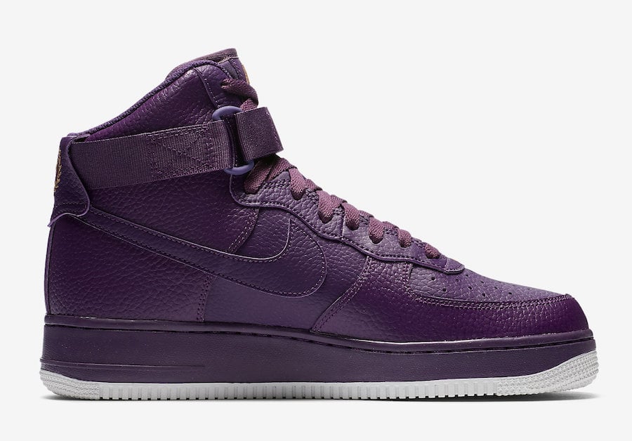 sf air force 1 high purple