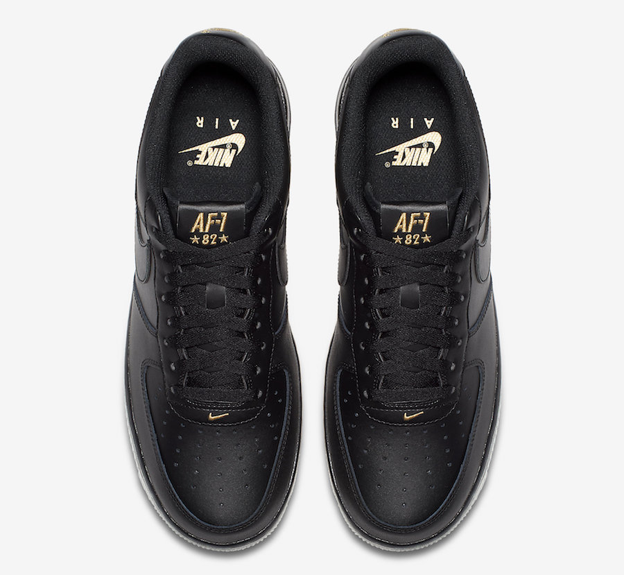 Nike Air Force 1 Low Crest Logo Black AA4083-014