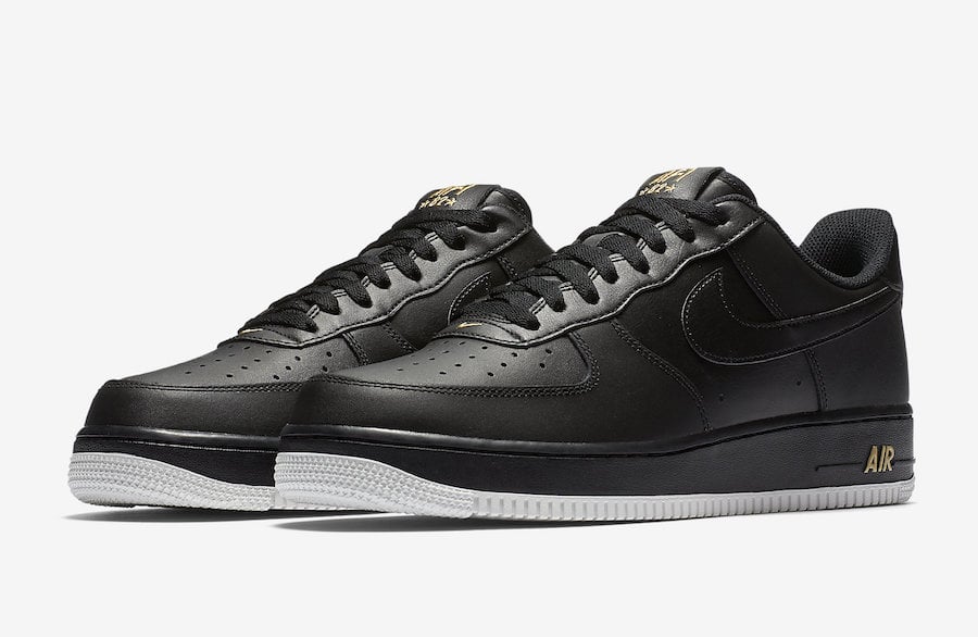 Nike Air Force 1 Low Crest Logo Black AA4083-014