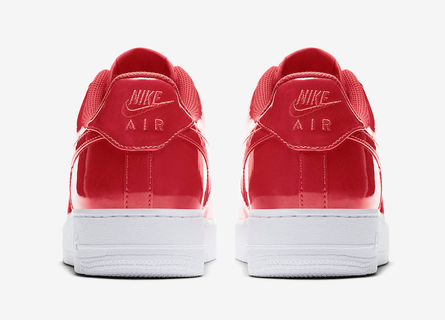 Nike Air Force 1 Low Red Patent Leather AJ9505-600