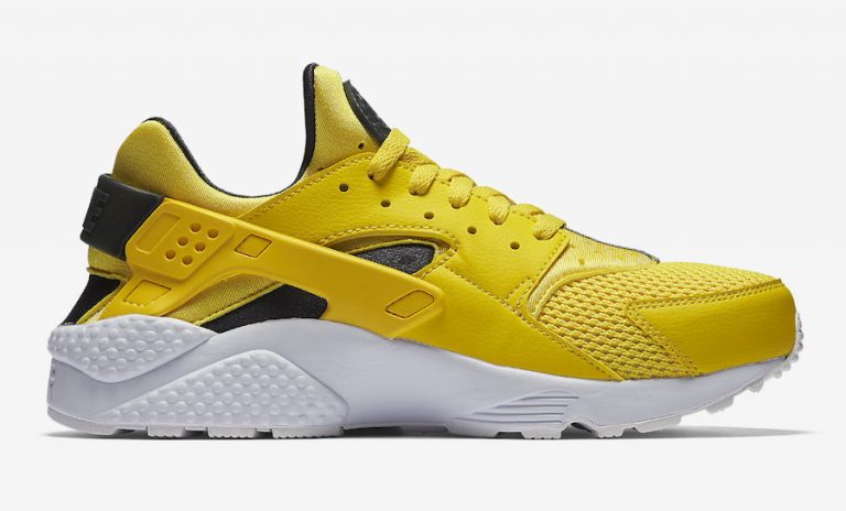 yellow nike huarache mens