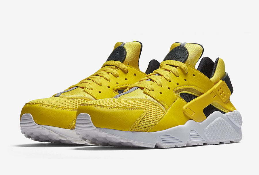 The Nike Air Huarache Receives the ‘Lightning’ Air Jordan 4 Makeover